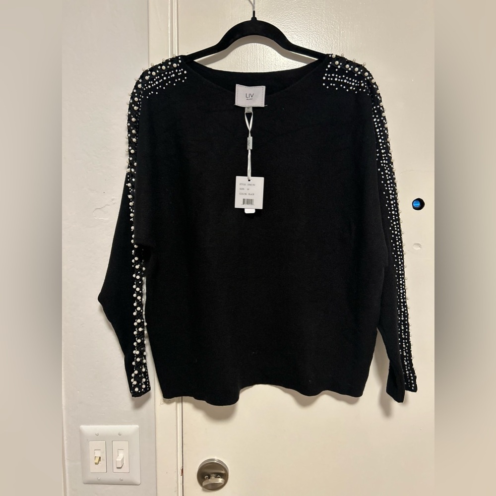 Women’s Black Crewneck